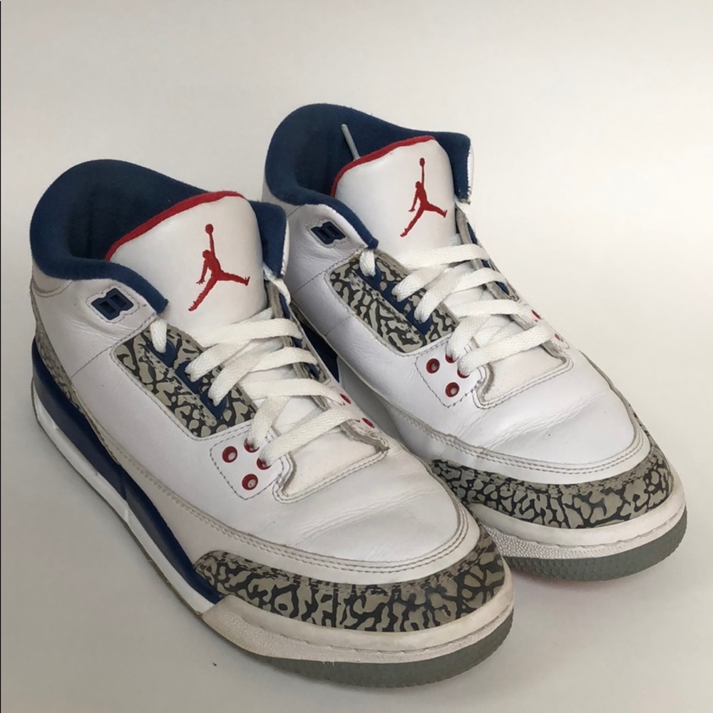 Nike Air Jordan Retro "True Blue" Size 7 Youth